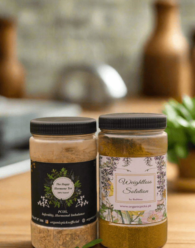 Combo 1 (The Happy Hormone Tea + Weight loss solution)