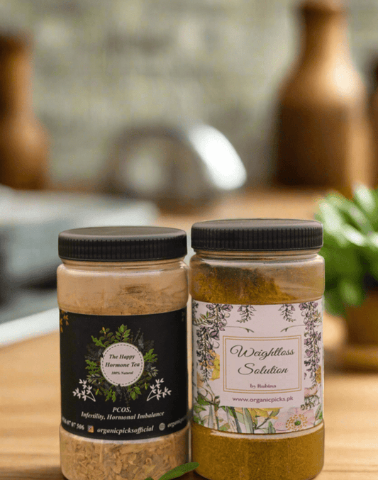 Combo 1 (The Happy Hormone Tea + Weight loss solution)